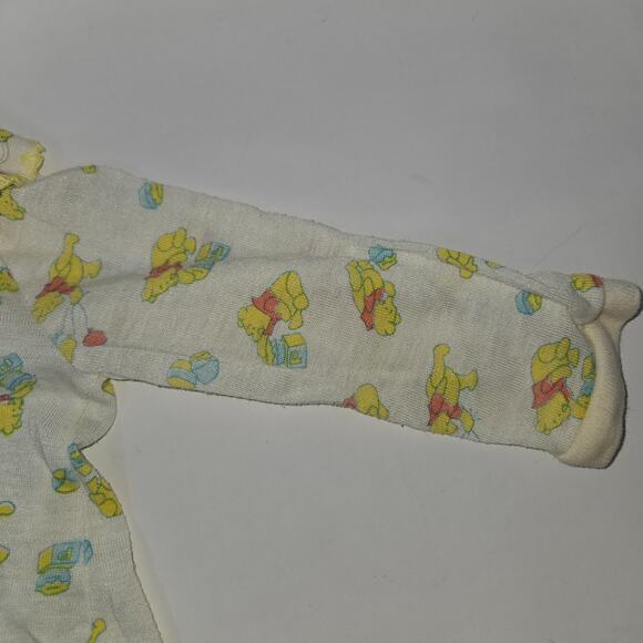 Winnie The Pooh Infant Baby Pajamas Sleepsuit SearsPooh Bear Honey Pot 14-18 lb - Picture 7 of 16